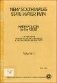 Water Policies for the Future a Report to the Minister for Natural Resources by the State Water Plan Task Force Volume 1.pdf.jpg